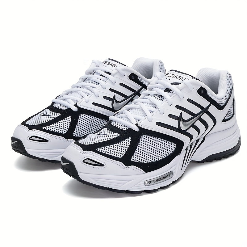 Nike MenS Air Pegasus 2005 LowTop Sneakers  Breathable Mesh  Synthetic Upper Cushioned EVA Sole Arch Support  Stability Technology red Colorway For Running Gym Casual Wear Modern Sneakers